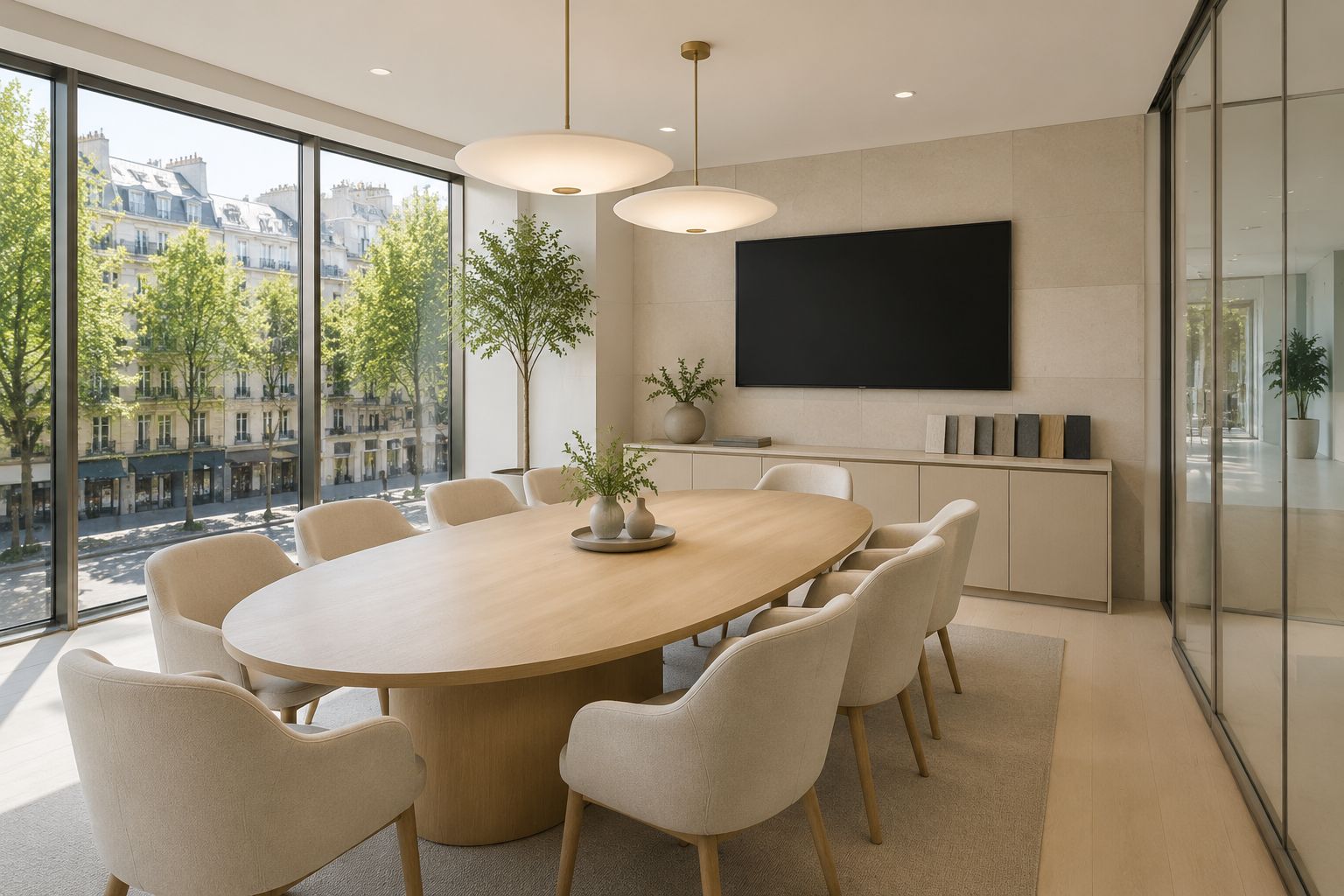 Nova kantoor meeting setting