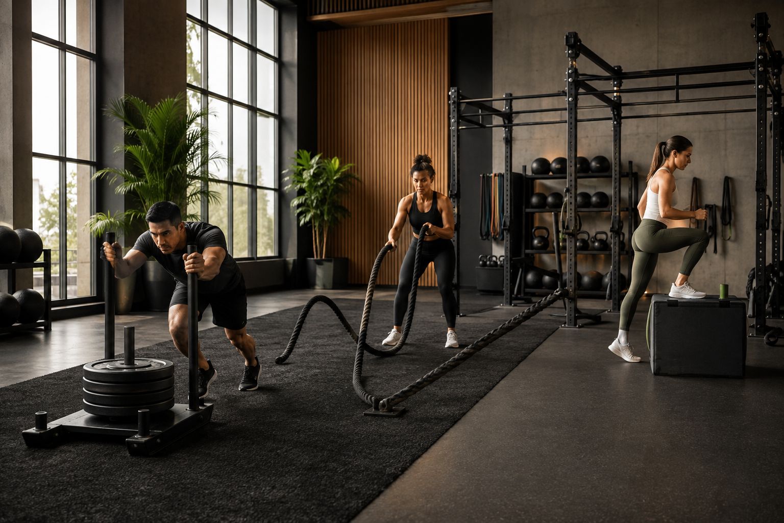 Functionele trainingsruimte