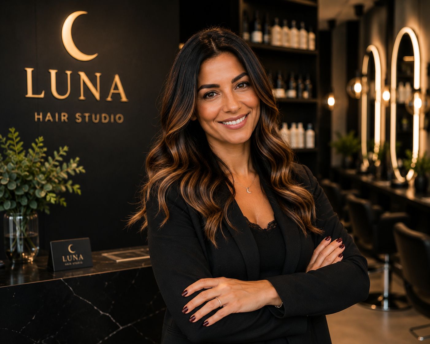 Luna Martens — oprichtster en senior stylist