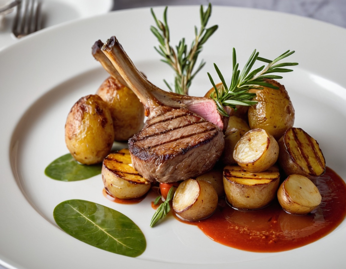 Lamsgerecht met mediterrane kruiden