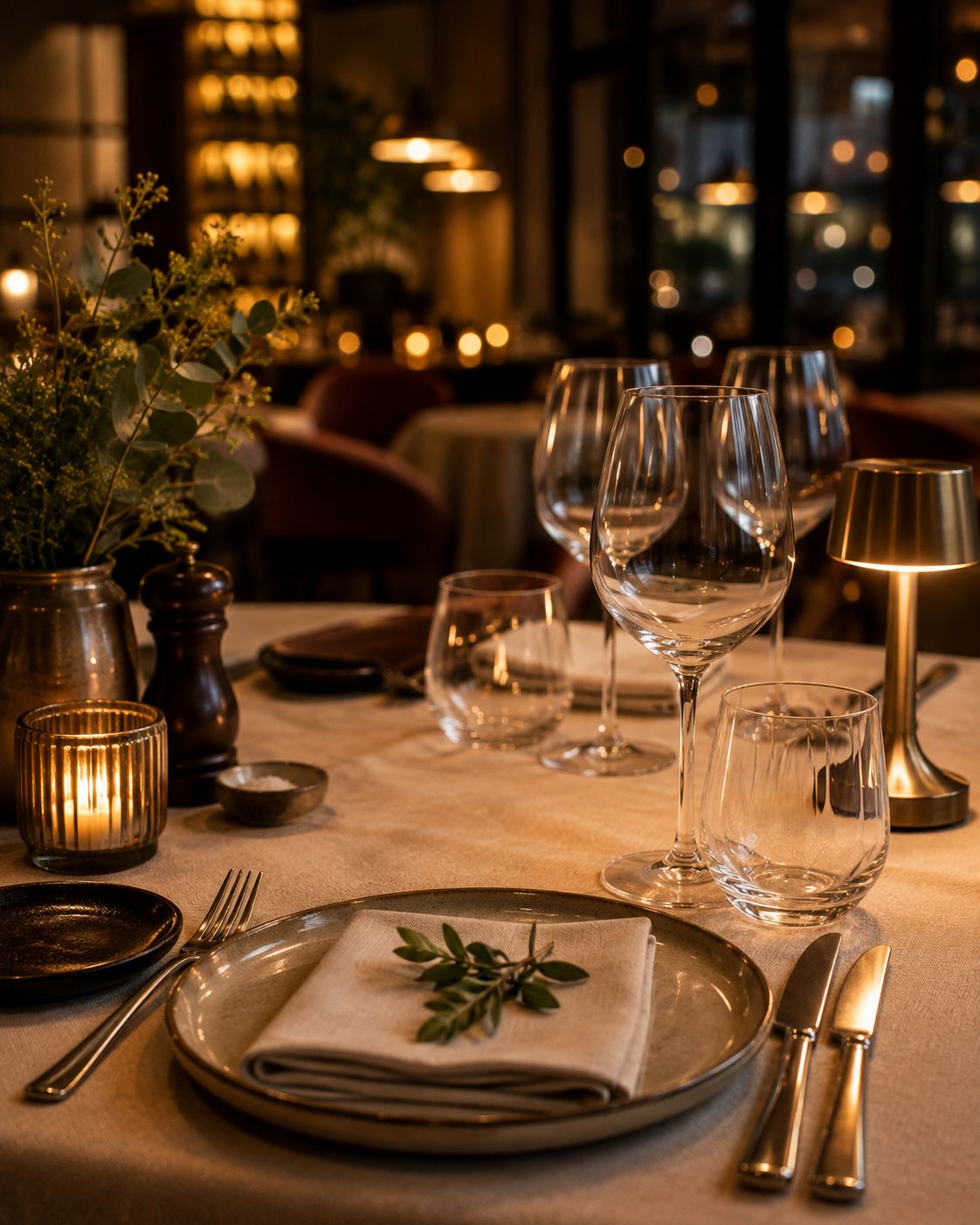 Voorgerecht in restaurantstijl