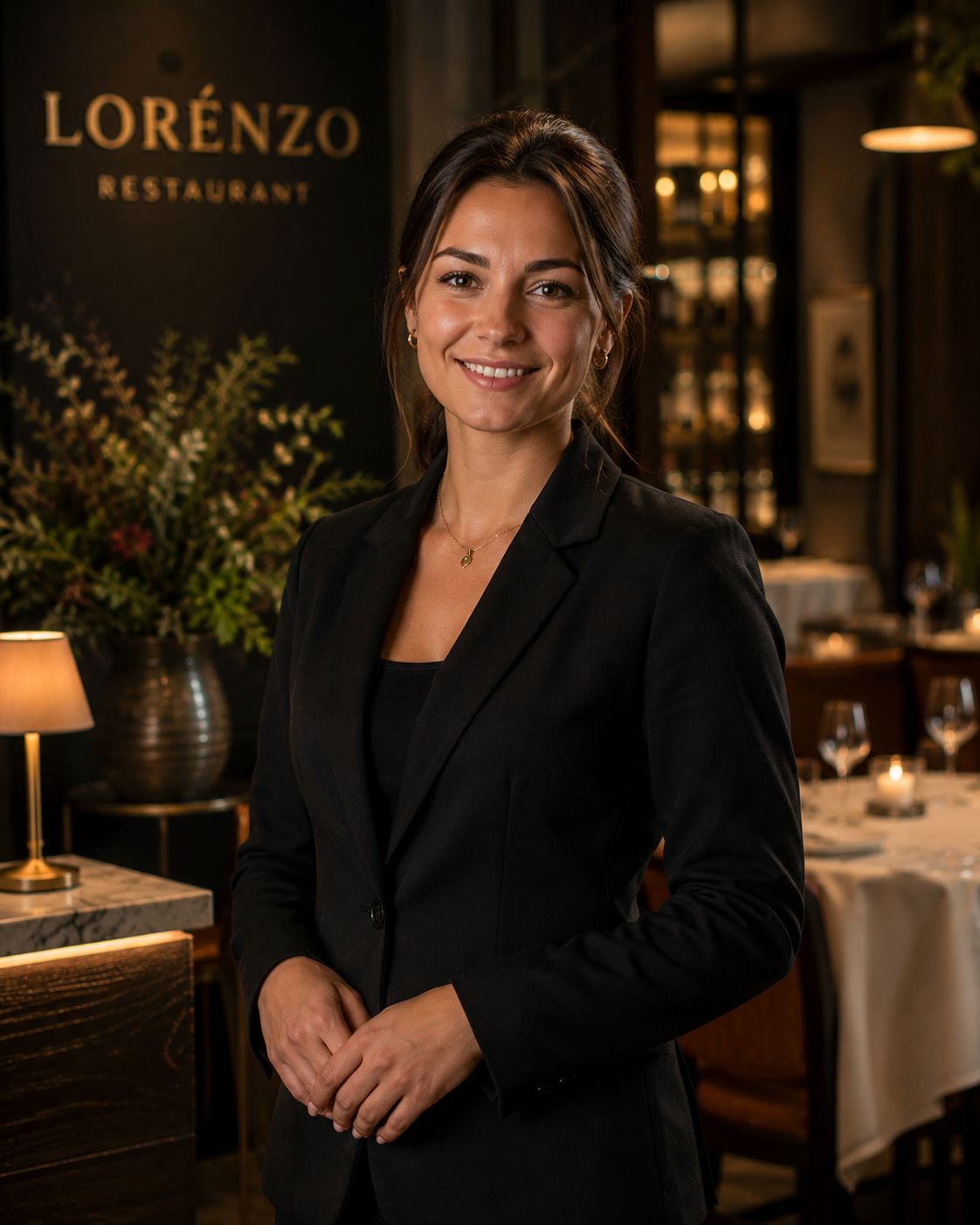 Restaurantteam in een gastvrije setting